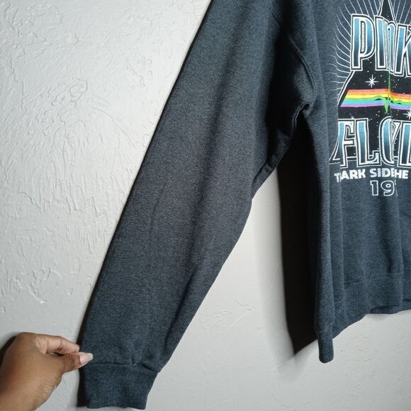 Pink Floyd Gray The Dark Side of the Moon Sweatshirt - Picture 4 of 5